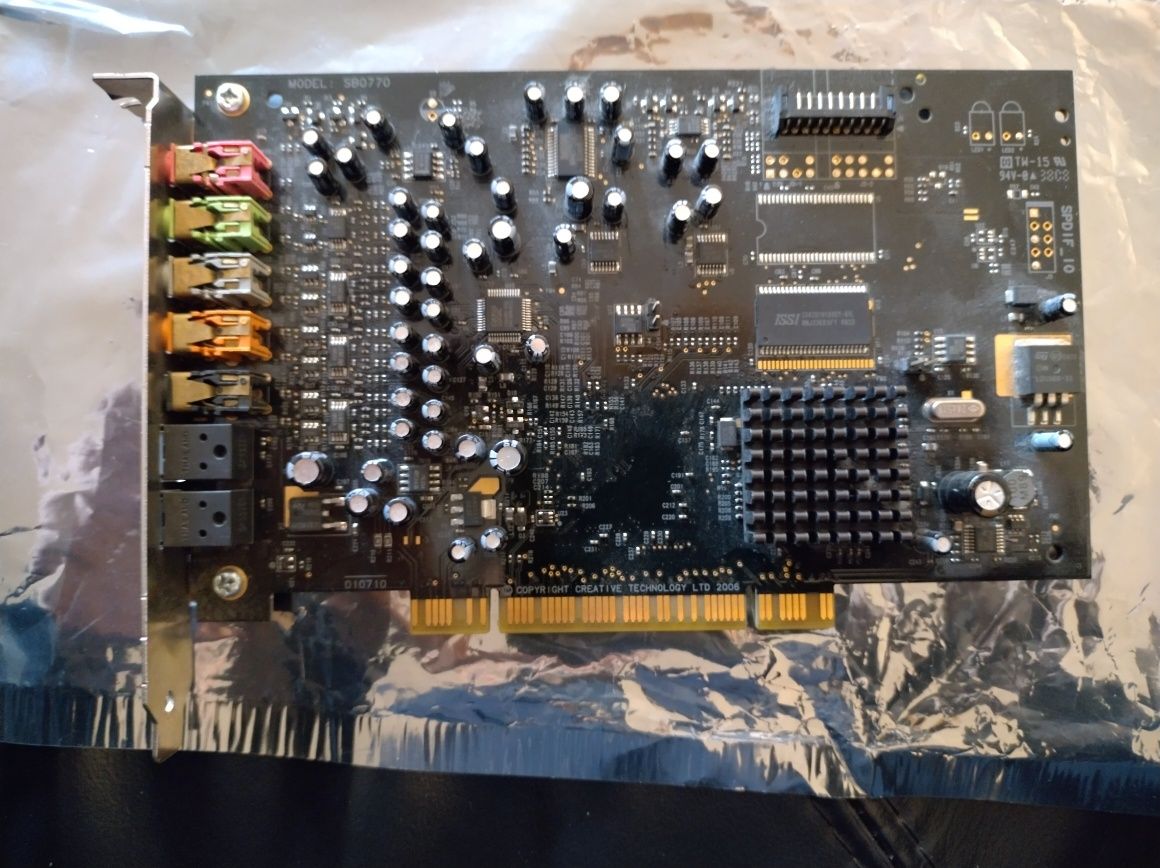 Placas de som PCI Creative Labs Sound Blaster