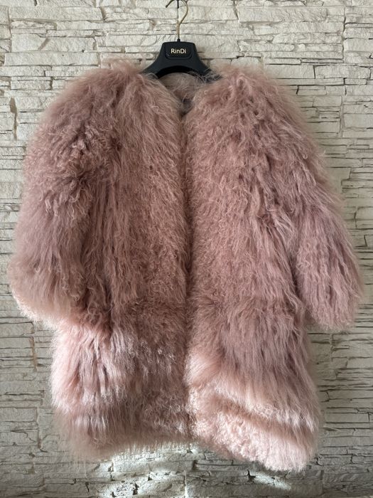 Шуба из меха ламы