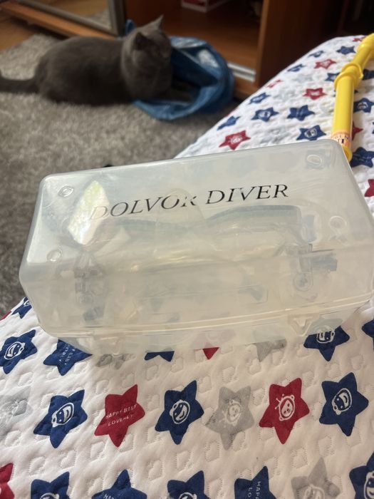 маска для плавання Dolvor M-278 S-JR, grey