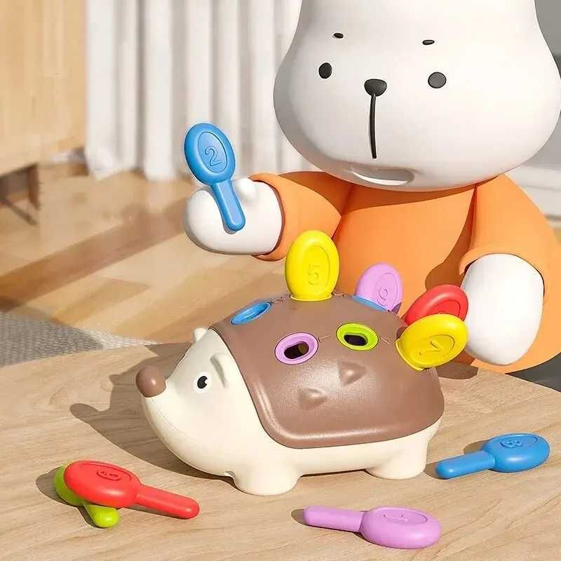 Wielofunkcyjne zabawki Montessori Jeż