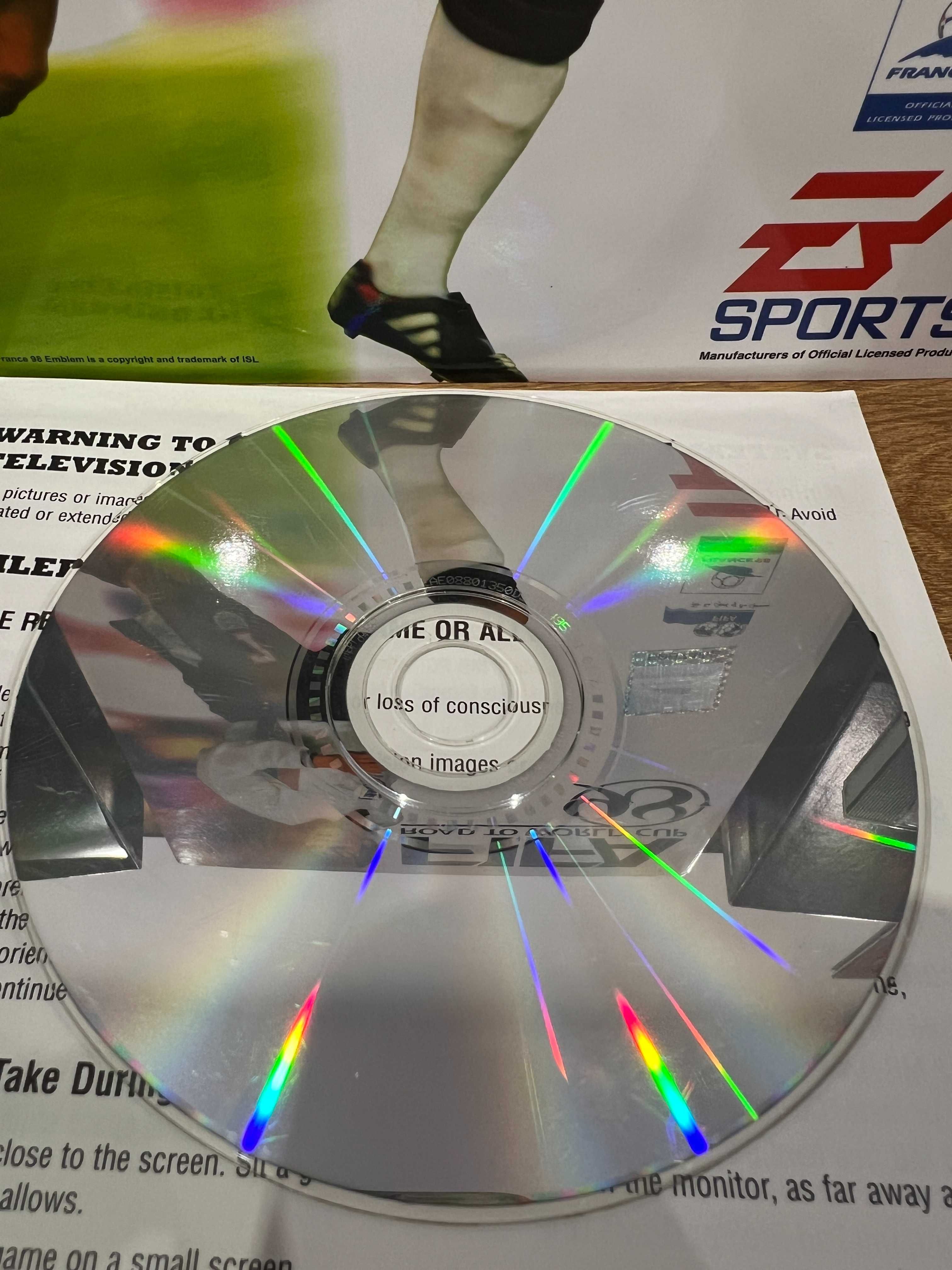 FIFA 98 RTWC gra (PC EN 1997) BIG BOX premierowe wydanie
