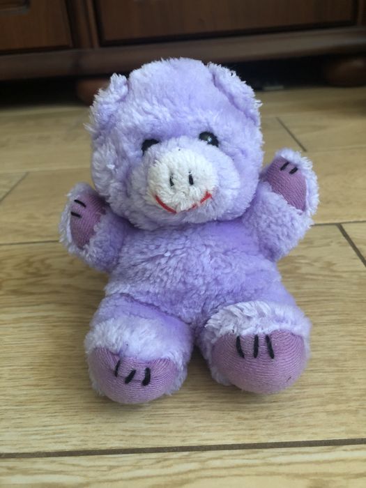 Fioletowa Pluszowa Maskotka