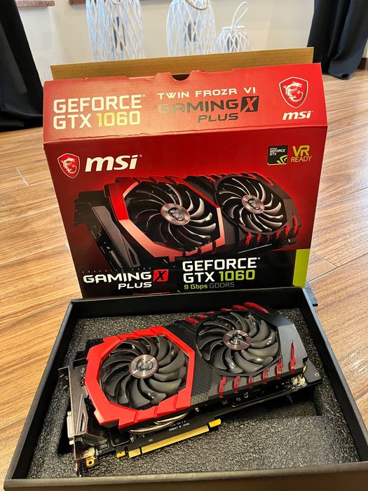 MSI GeForce GTX 1060 6 GB Gaming X PLUS