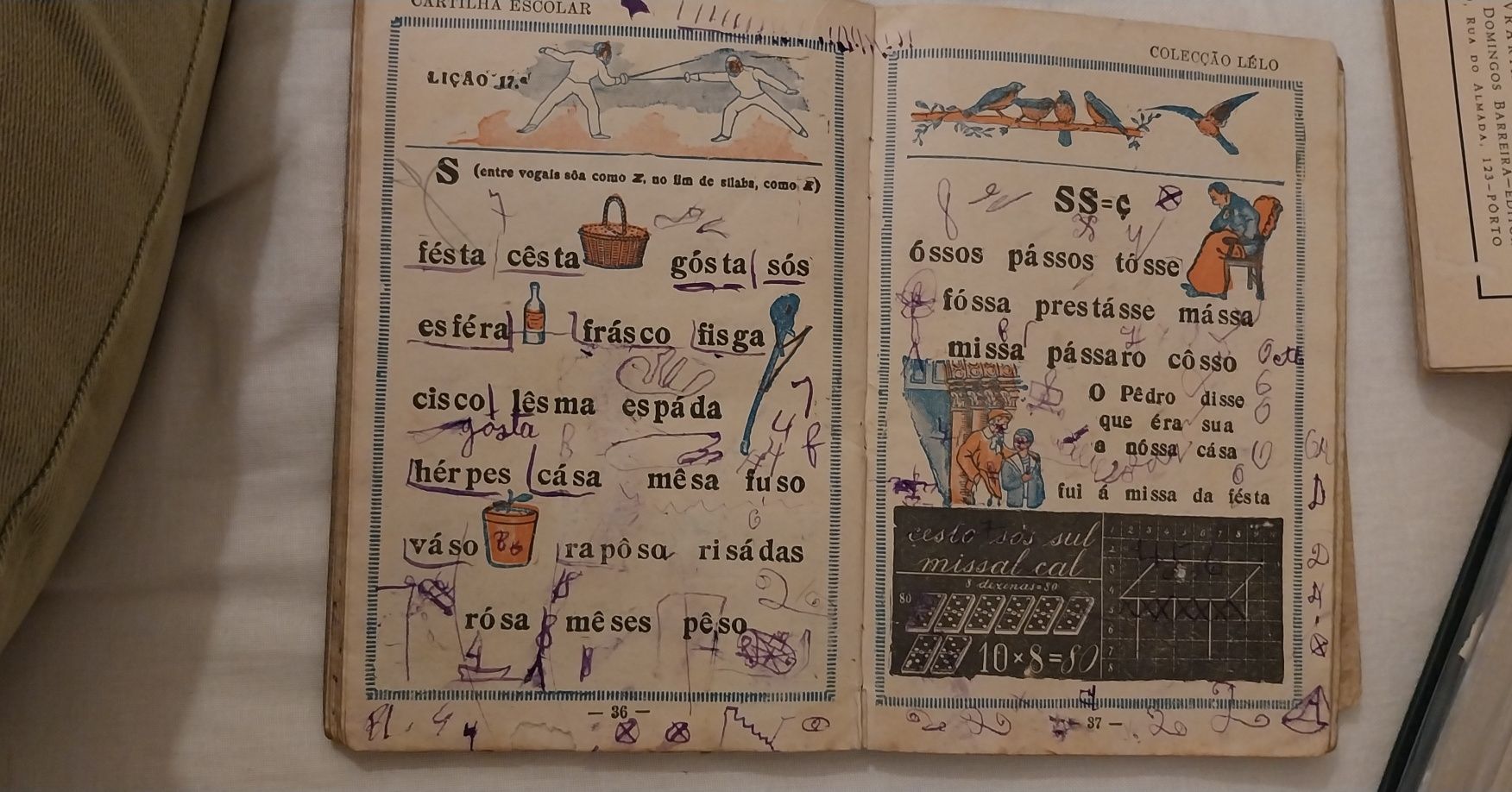 A cartilha escolar 1937