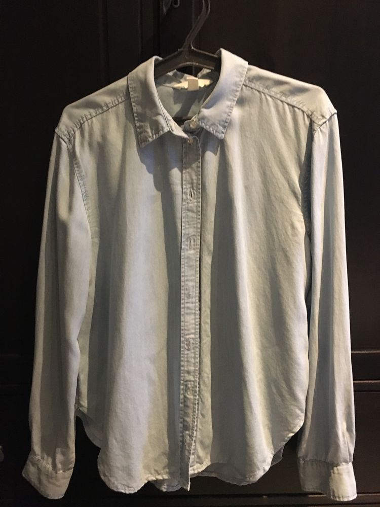 H&M NOWA koszula z cienkiego denimu/jeansu 36/38