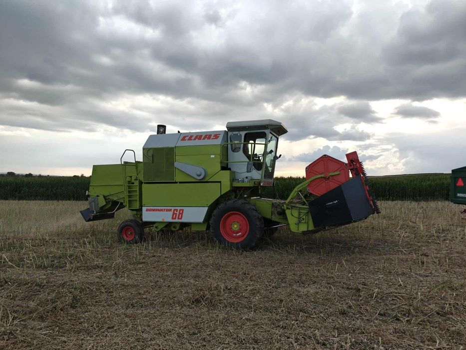 Claas dominator 68 ze stołem do rzepaku