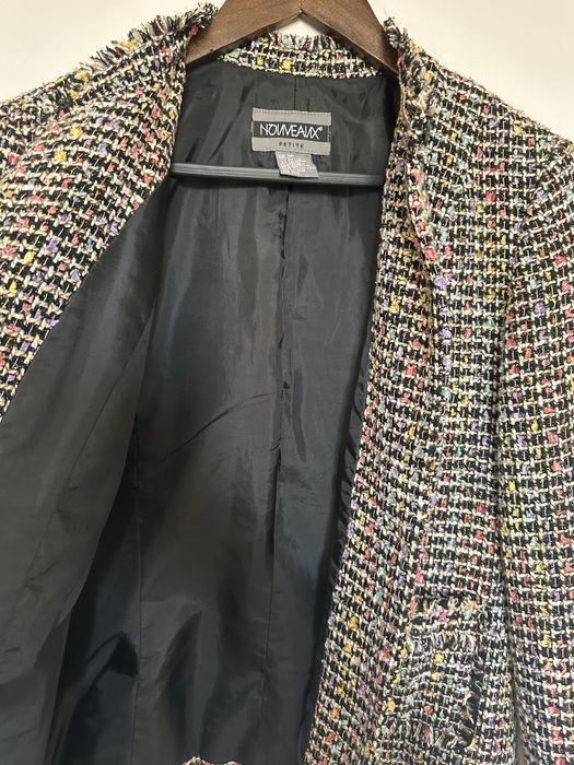 Żakiet tweedowy rozmiar M