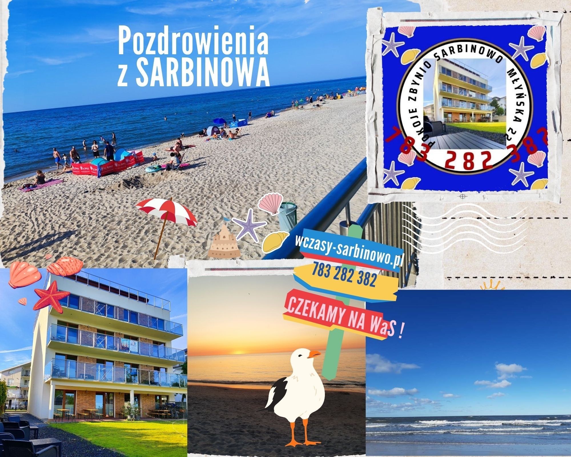 Sarbinowo, pokoje, Noclegi Wczasy KwateryMłyńska 22