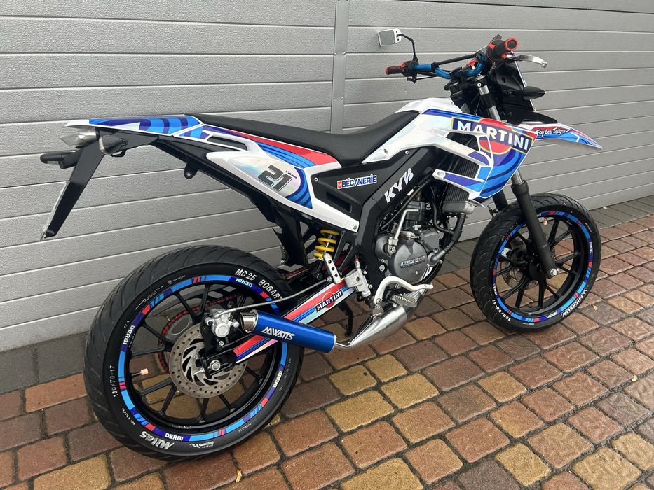Derbi Senda 50 XTREME 2019r WATTS Gilera Smt Derbi 50 (beta,sherco)