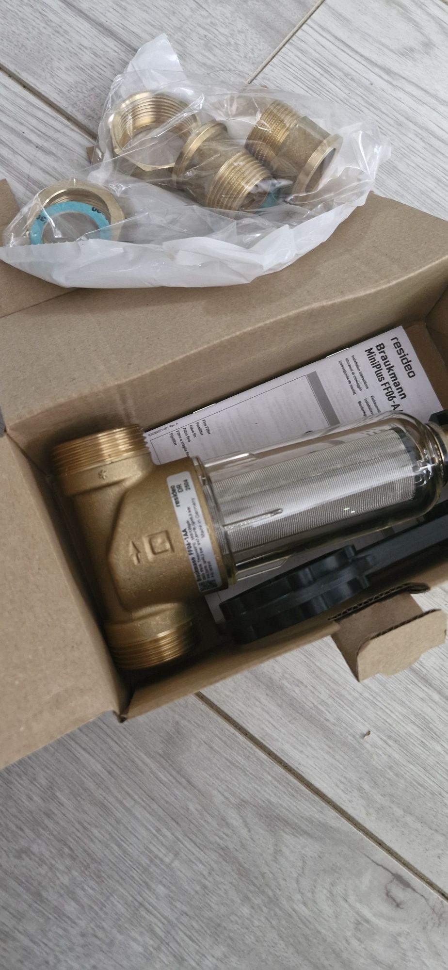 Filtr wody Resideo Honeywell FF06-1AA gwint 1"
