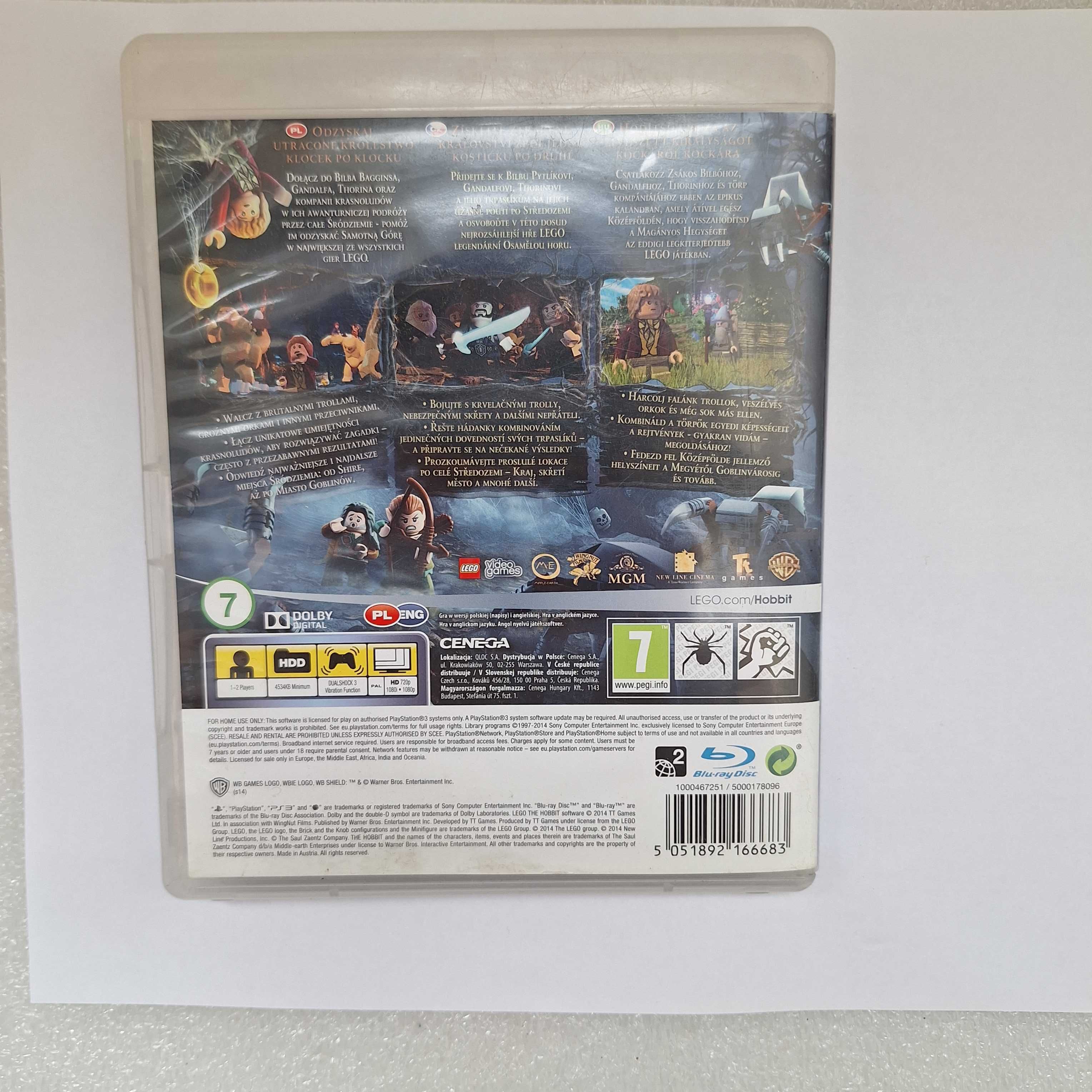 LEGO The Hobbit PS3 – Stan bardzo dobry