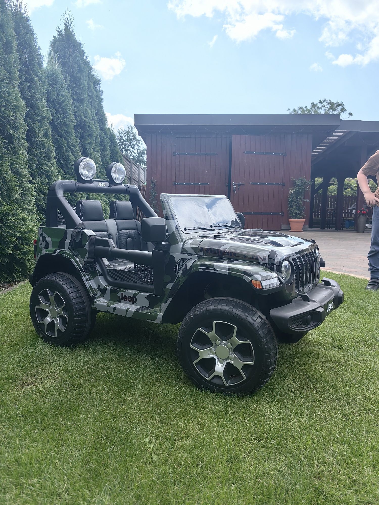 Jeep Rubicon pojazd akumulatorowy dla dzieci