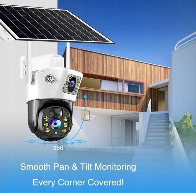 KAMERA 4G LTE solarna zewnetrzna obrotowa IP