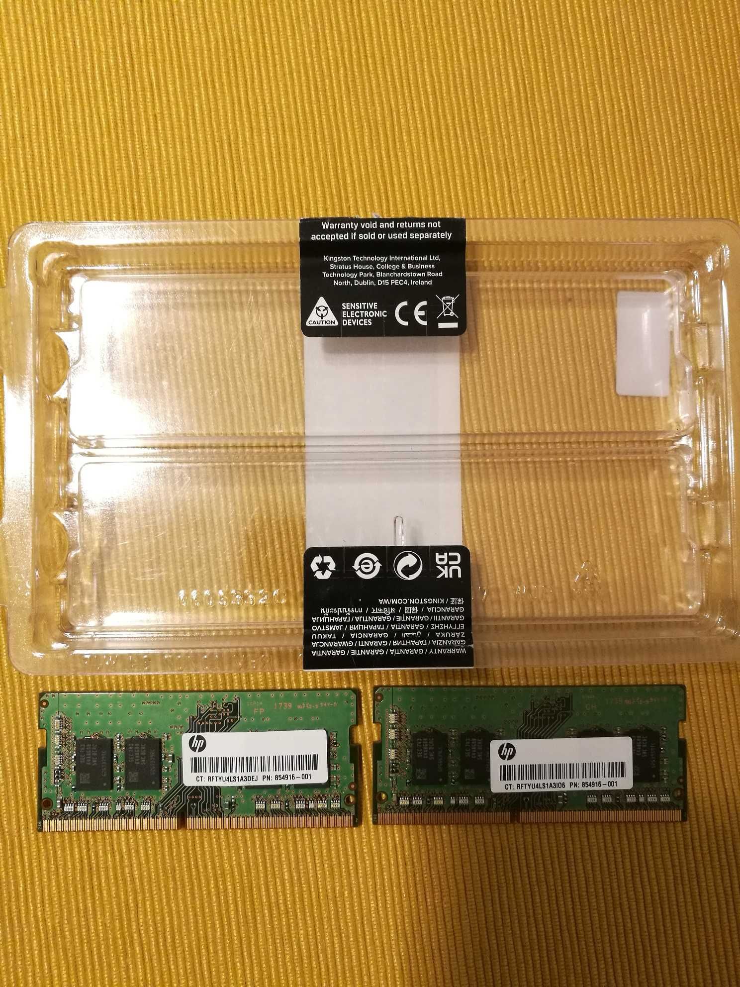 DDR4 16 GB so-dimm samsung 2400MHz 2x8gb