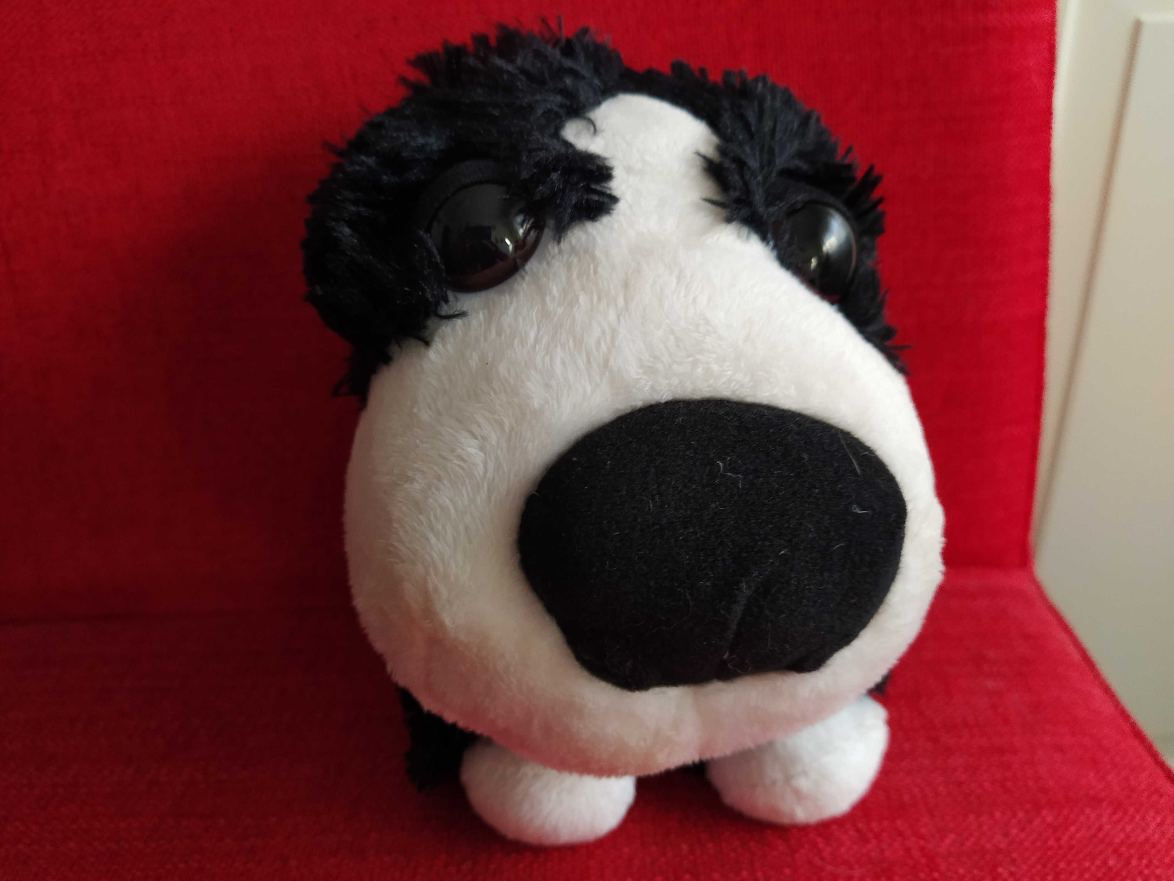 Peluche Cão novo Big Headz tamanho médio 20x16cm