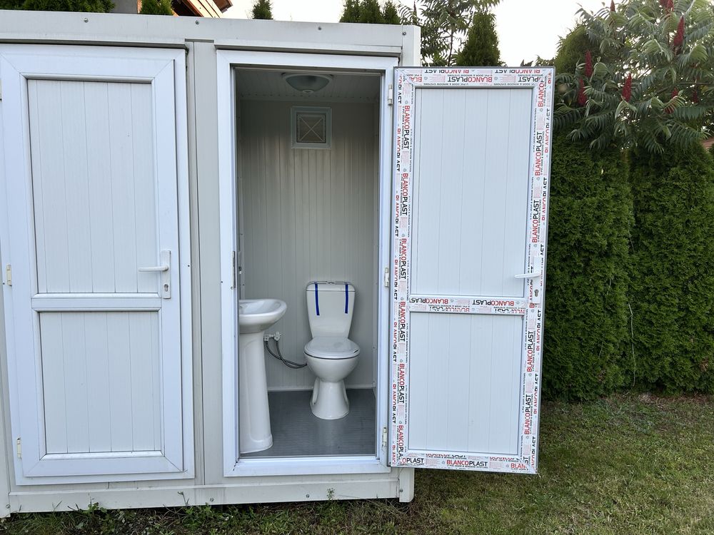 Kontener prysznic i  wc  nowy