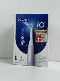 Нова електрична зубна щітка Oral-B IO 4 Лаванда з дорожнім футляром