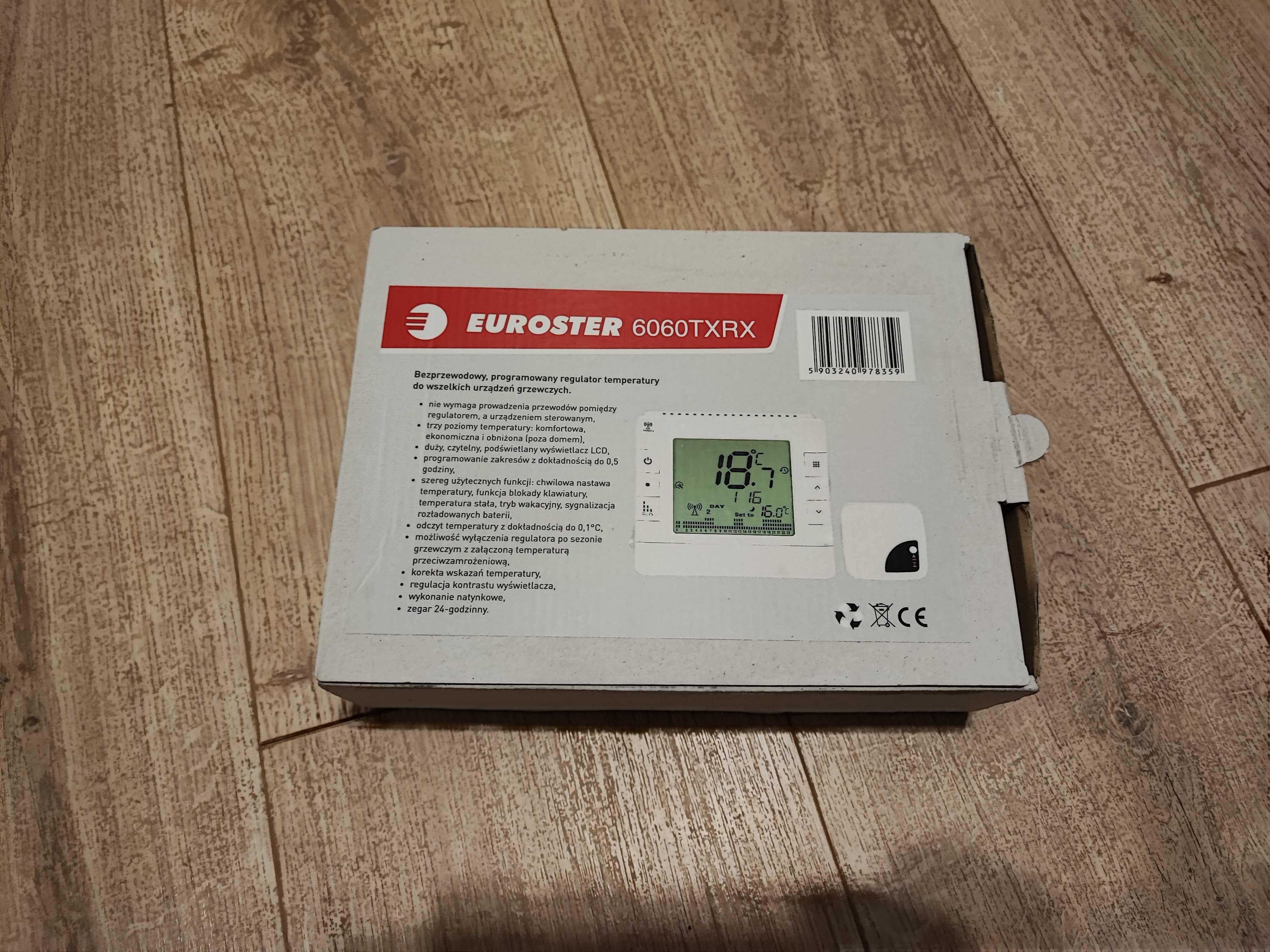 Sterownik regulator Euroster 6060 TXRX