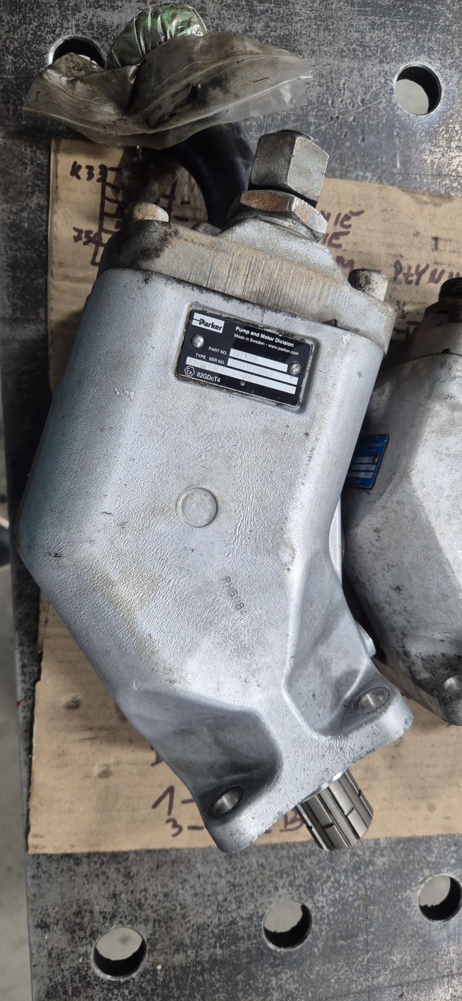 Parker 81L/min. Pompa hydrauliczna HDS, wywrot, kipper