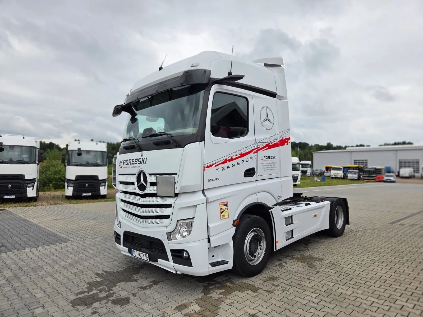 Mercedes-Benz ACTROS 1845  Klimatyzacja postojowa, Kamery !