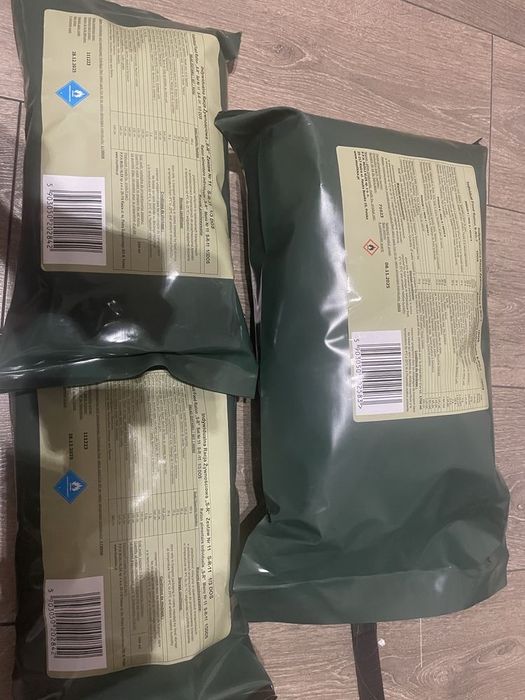 Racje wojskowe SRG 7 i 2 x SR 11