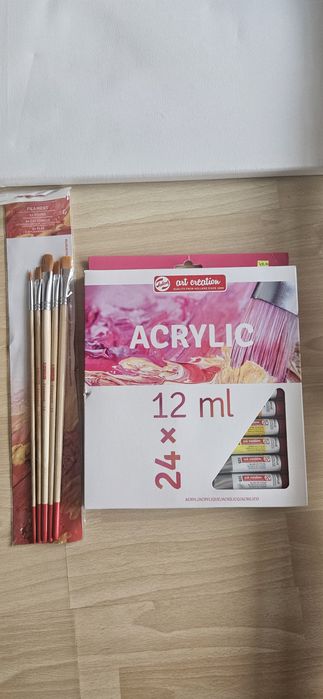 Zestaw malarza/sztaluga z akcesoriami