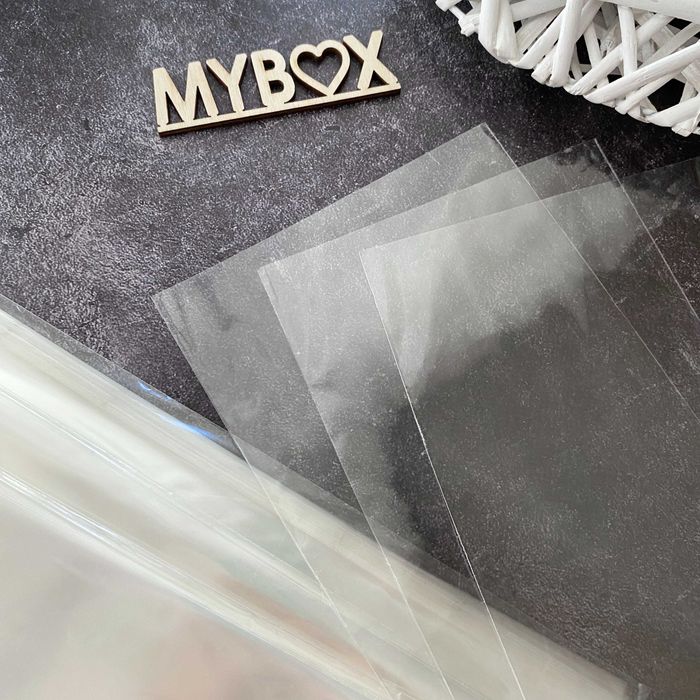 Поліпропіленові прозорі пакети для пакування, БОПП пакети