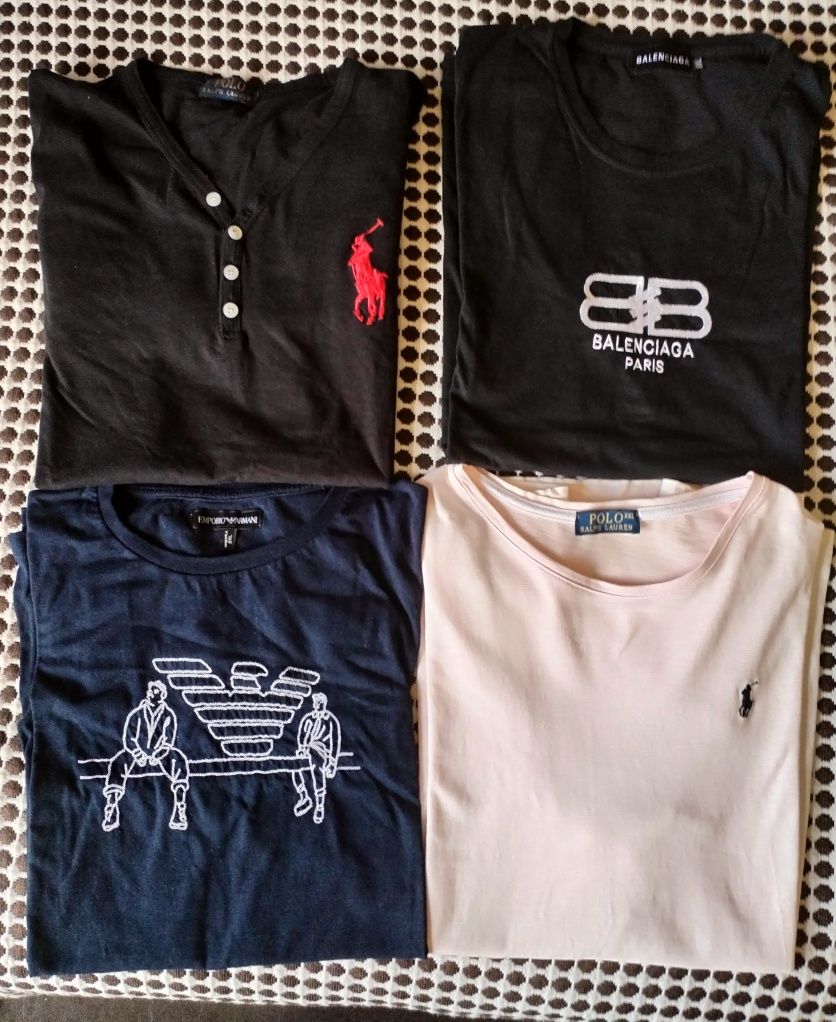 T-shirt Balenciaga_Armani_Ralph