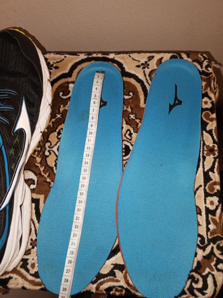 Кросівки Mizuno Wave Ultima 9 Black/Wht/Blue, 46