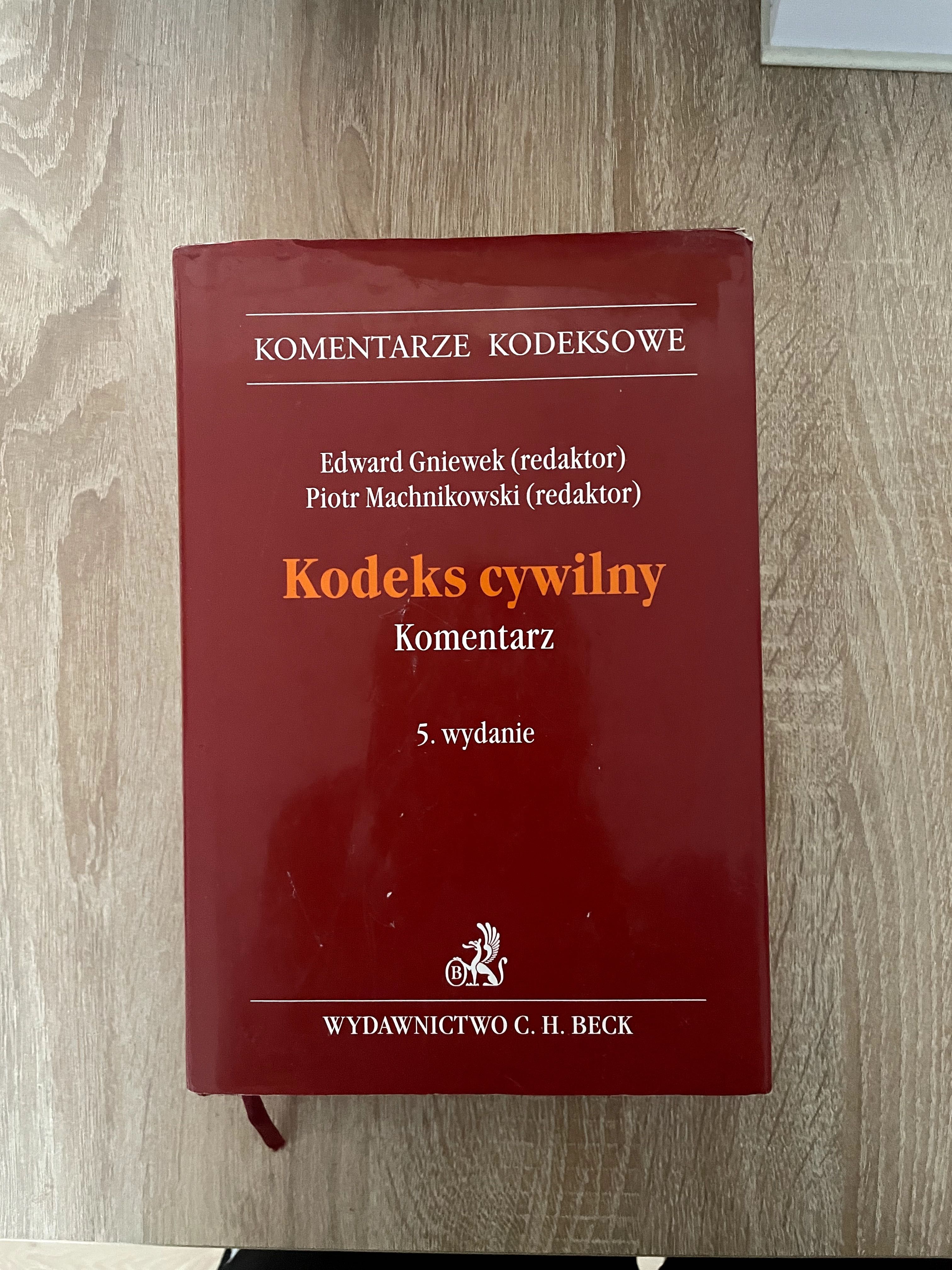 Kodeks Cywilny - komentarz E. Gniewek, P. Machnikowski, 5 wyd, 2013