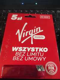 Zestaw startowy Virgin ekstra numer XXX 911 311 i inne