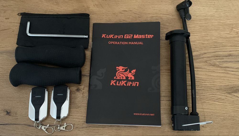 Kukirin g2 master z alarmem