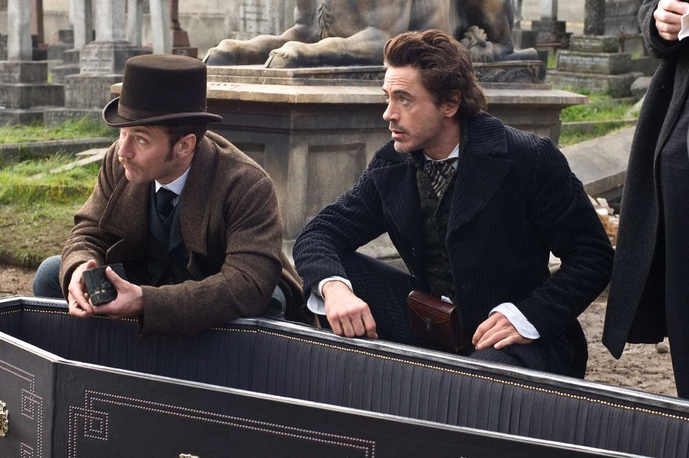 SHERLOCK HOLMES O Filme + Jogo de Sombras (Robert Downey Jr./Jude Law)