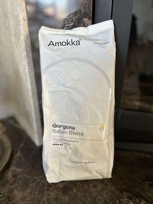 Кава в зернах Amokka Gorgona Italian Blend