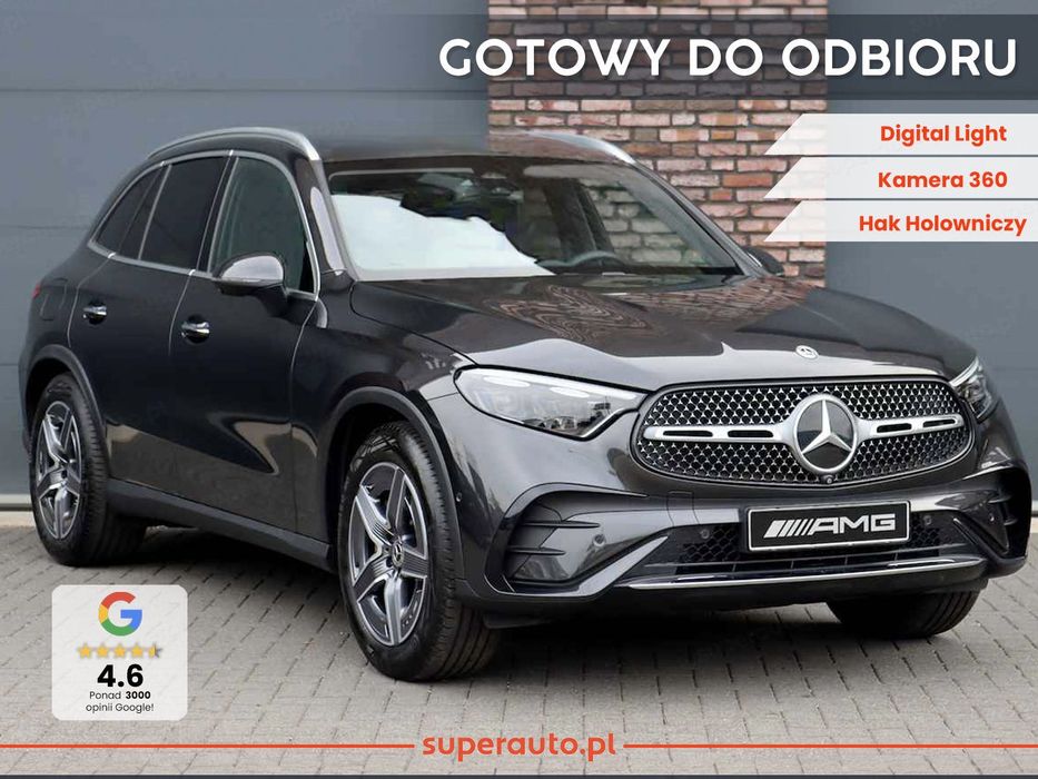 Mercedes-Benz GLC Pakiet AMG Advanced Plus + Digital Light + Hak z ESP + Kamera