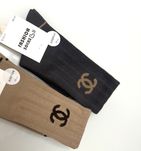 Носки в стилі  Chanel  високі, ( колір сірий  та бежеві )