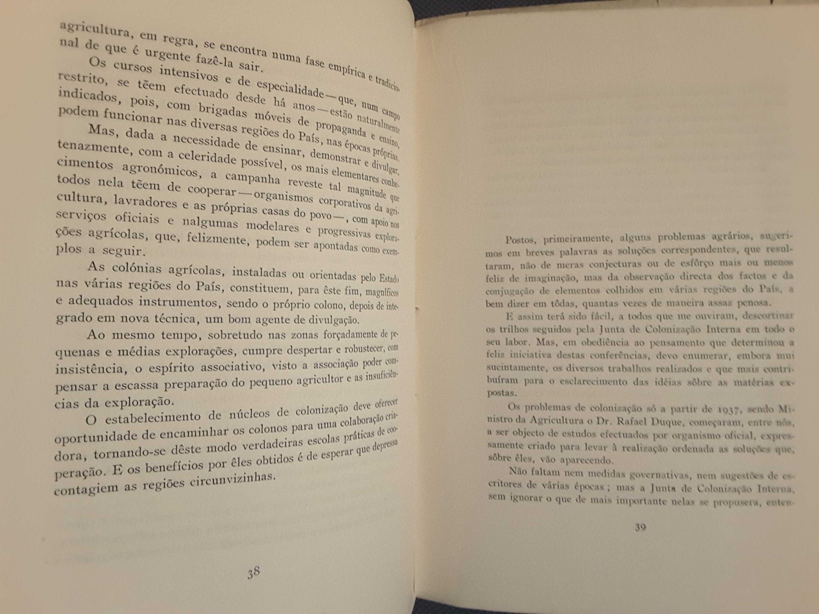 Problema Agrário /Fomento Agrário no Alentejo/ O Direito da Terra