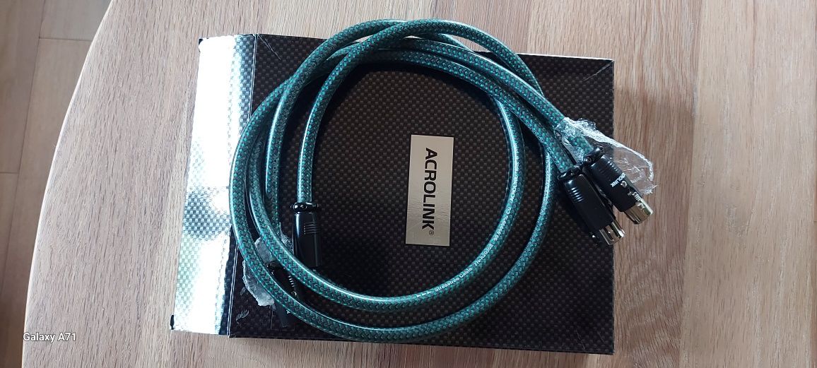 Acrolink 7N-A2030III XLR 1 m stan jak nowe pudełko.zamiana