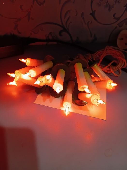 Продам гирлянду свечку