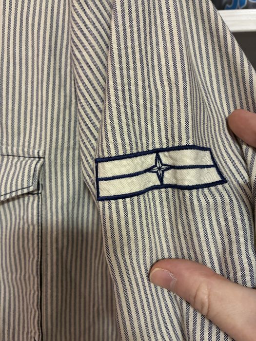 Stone Island denims рубашка