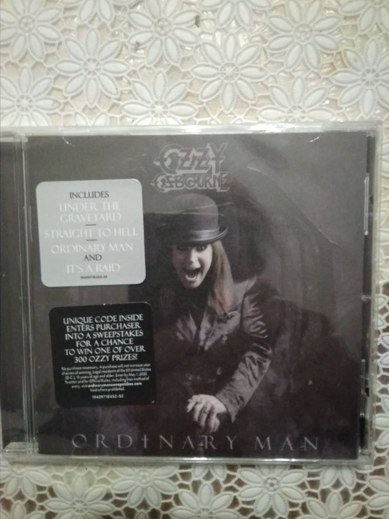 Cd Ozzy Osbourne фирменный (запечатаный)2020