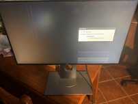 Monitor Dell U2417H para peças + suporte vesa
