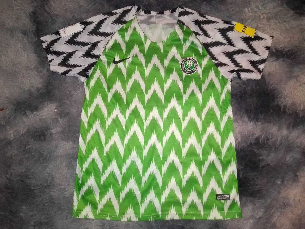 Футболка футбольная, джерси Сборная Нигерия (Nike) Nigeria 2018