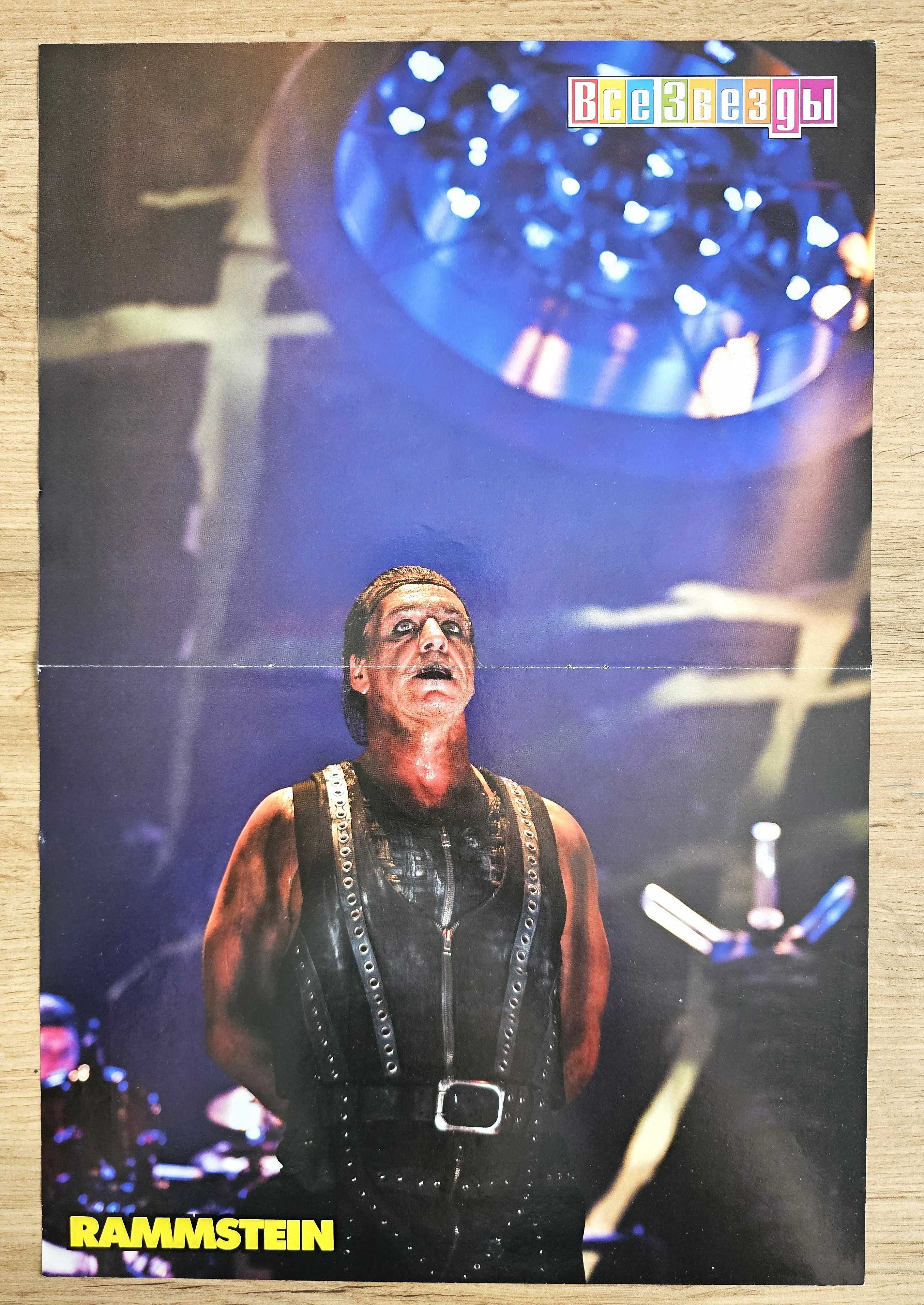 UNIKAT! Plakat Till Lindemann (RAMMSTEIN) - Format A3 - NOWY!
