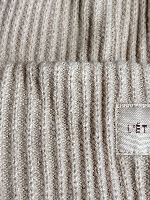 Шапка H&м бежева