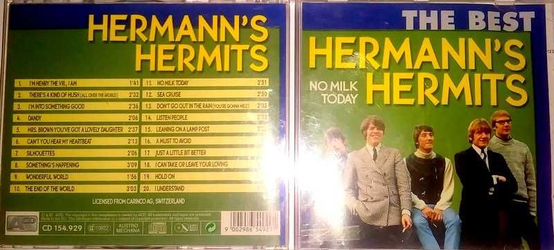 Wyprzedaż kolekcji Płyt CD
he Yardbirds -
 Hermann's Hermits -