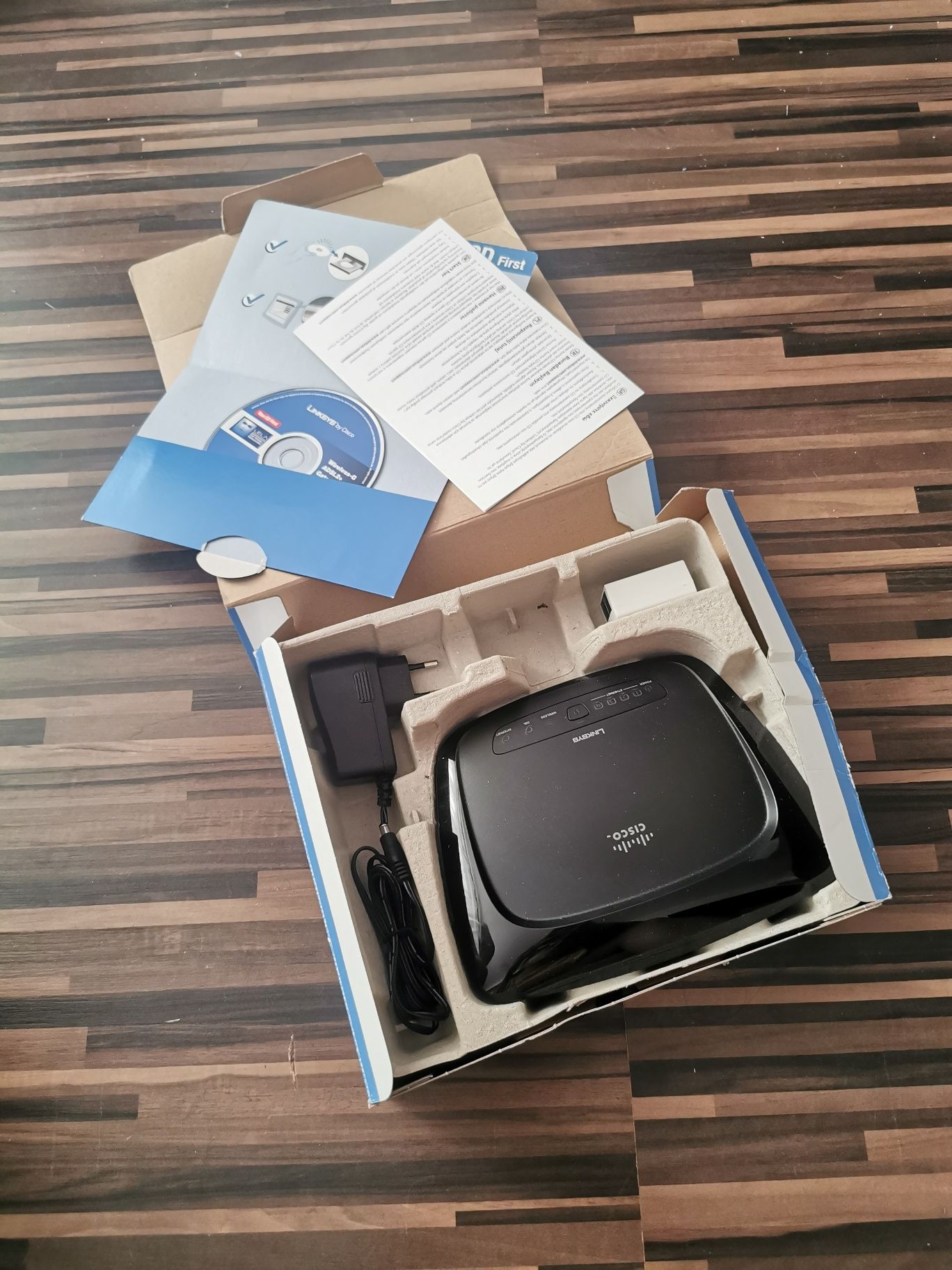Router linksys wag54g2