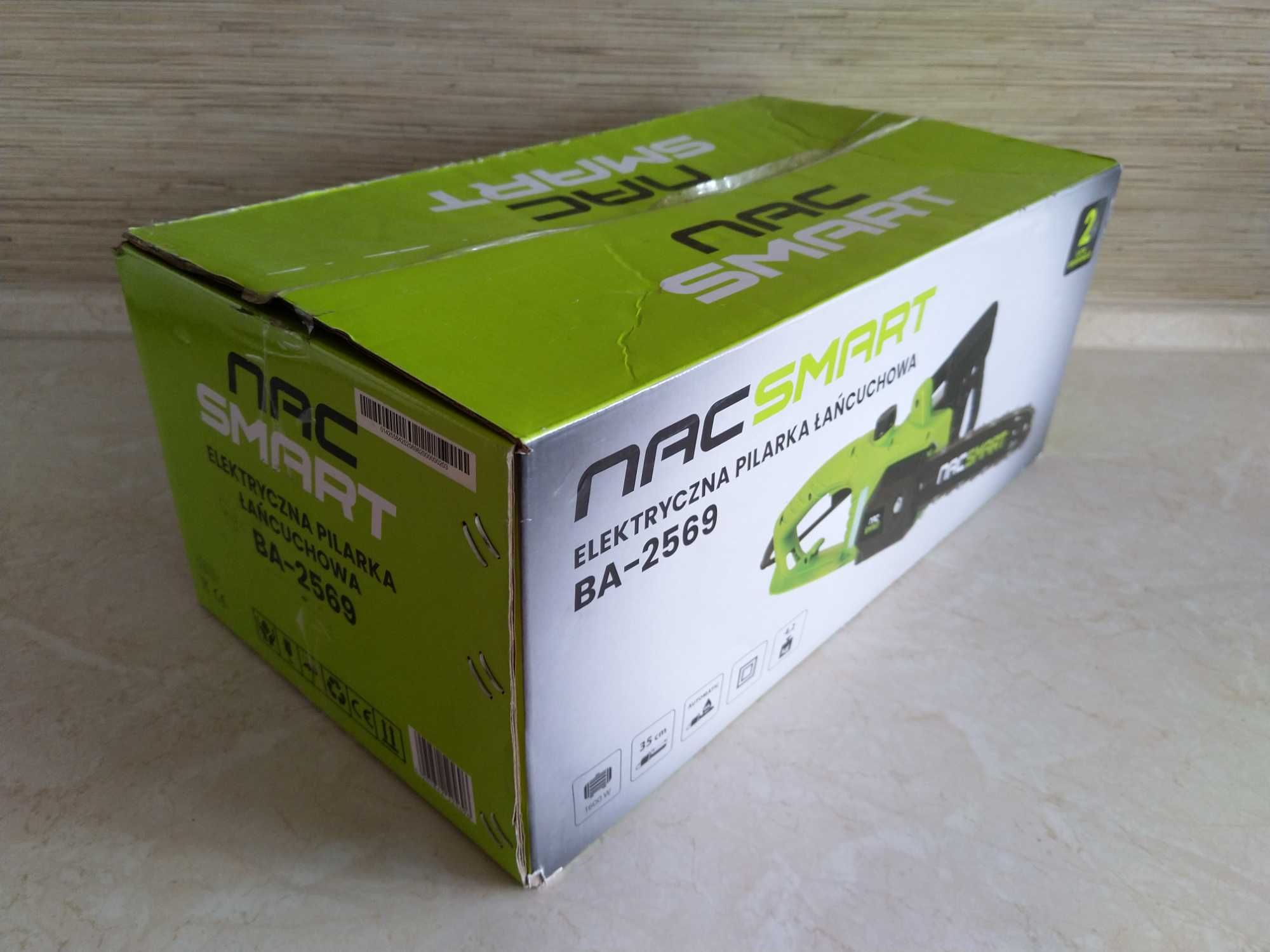 Elektryczna Pilarka Łańcuchowa Piła 1600W Prowadnica 35cm POCZTEX