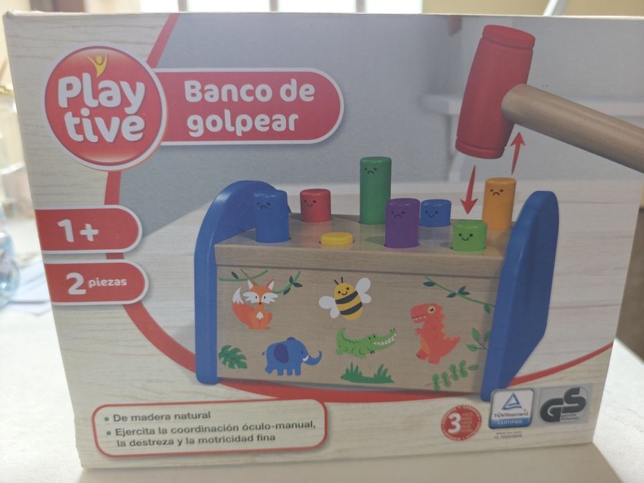 Brinquedos de madeira marca Lidl selados