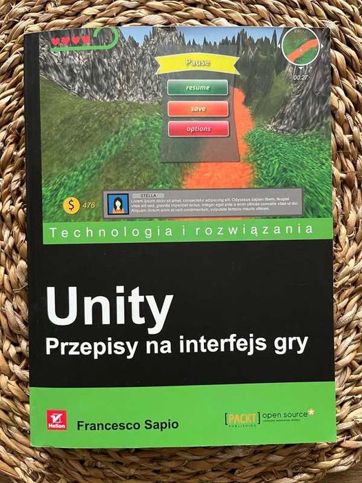 Książki do programowania, Unity, JavaScript - zestaw Sapio Moskała